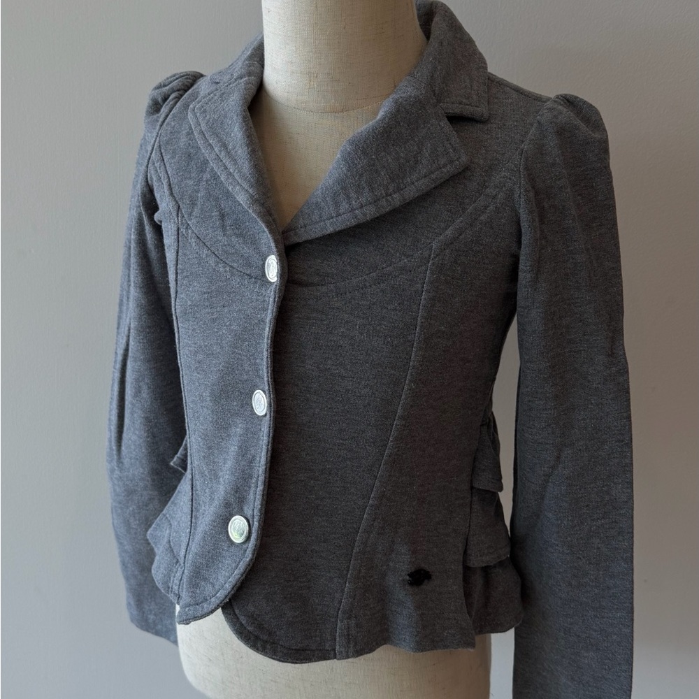 Blumarine Charcoal Kids Blazer